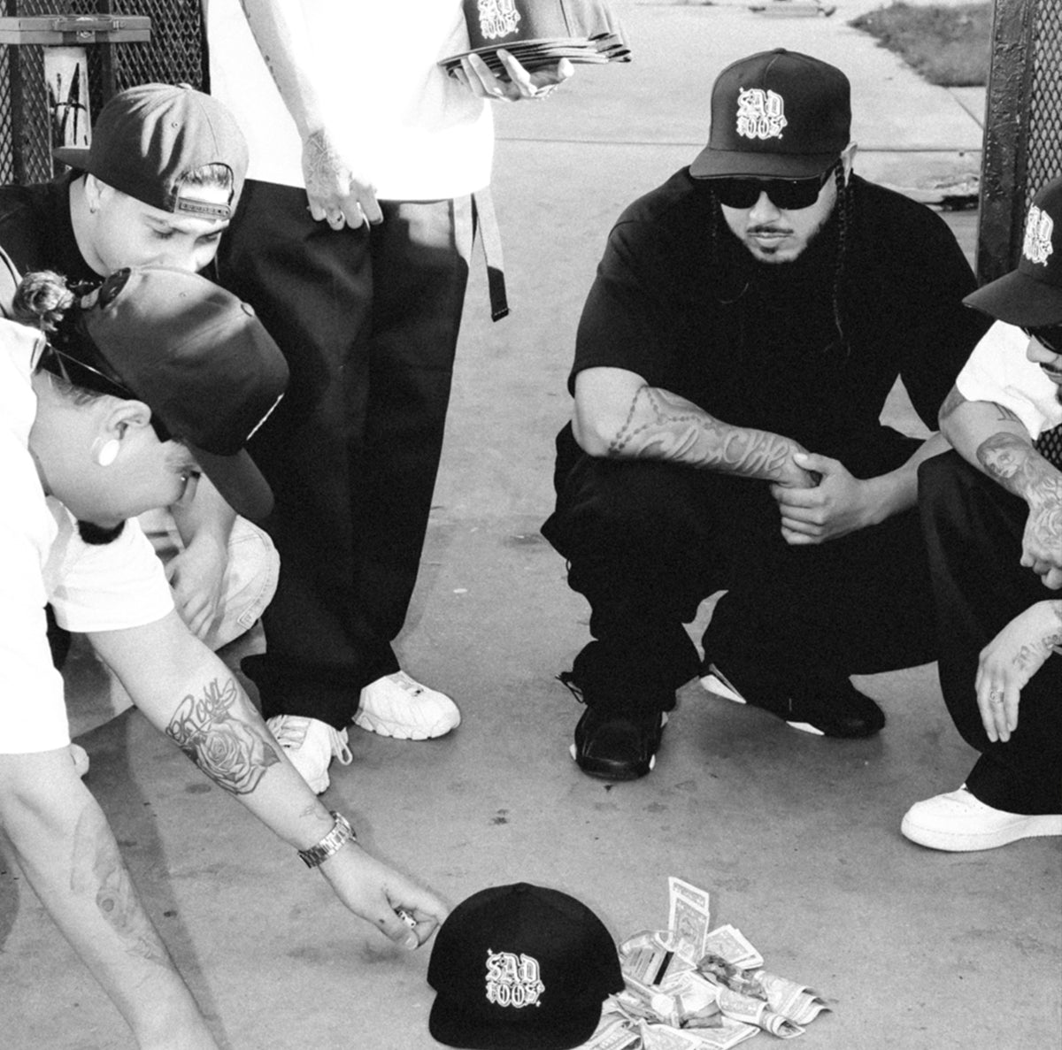 Sad Foos - Essentials Logo Snapback (OUTLINED)